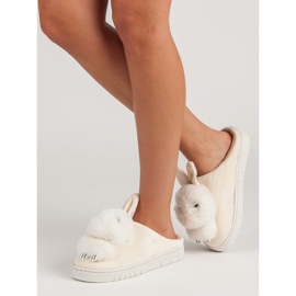 Meleg papucs barna 2