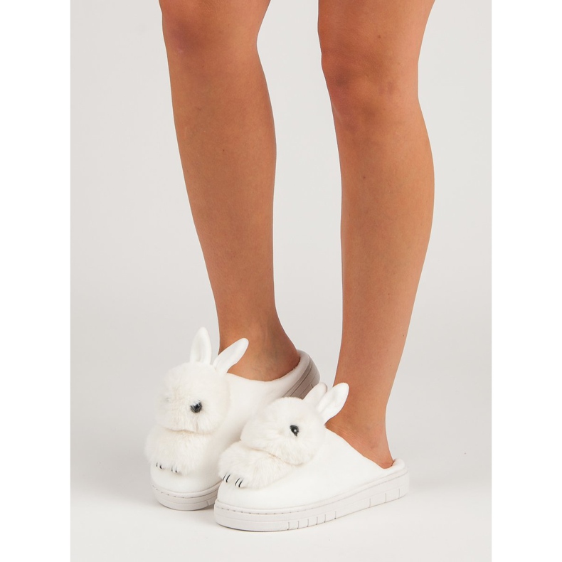 Meleg papucs fehér 1 Meleg papucs fehér 1