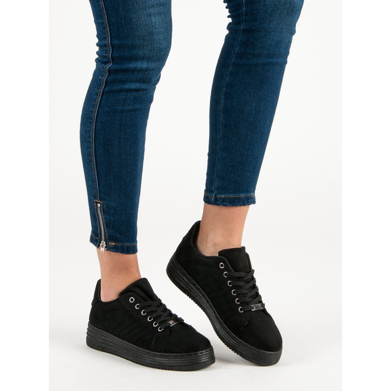 Cipők az MCKEYLOR platformon fekete 1 Cipők az MCKEYLOR platformon fekete 1