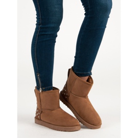 Teve Mukluki repülőgépekkel barna 1 Teve Mukluki repülőgépekkel barna 1