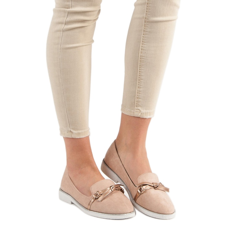 Emaks Velúr cipók rózsaszín 1