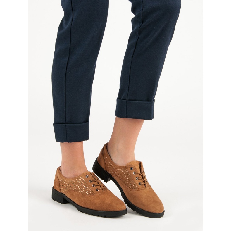 Teve velúr cipő barna 1 Teve velúr cipő barna 1