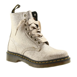 Dr. Martens 1460 PASCAL GLITTER PALE GOLD aranysárga 1
