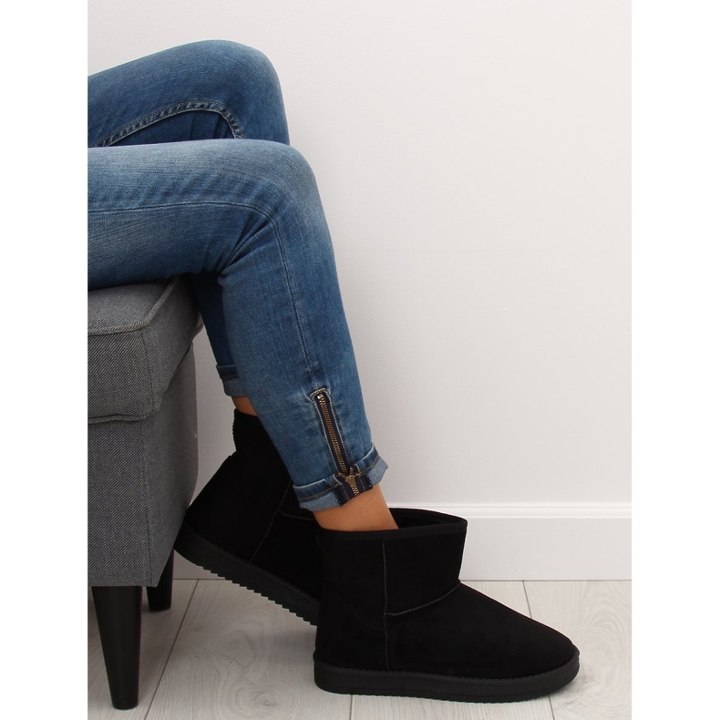 Emusy hócsizma fekete 7602-PA Black 1