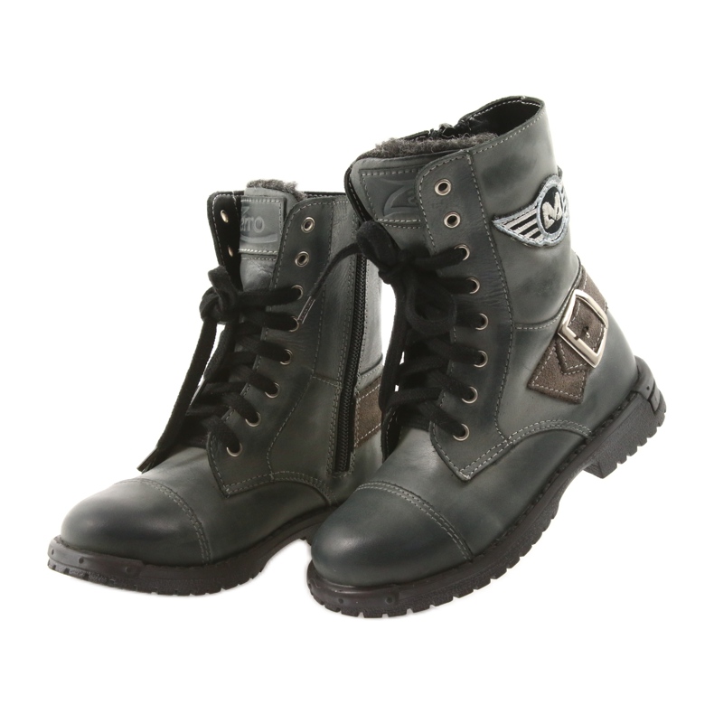 Szürke Zarro 933 szürke gyerekcsizma sokszínű 3