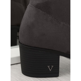 Szürke Túlcsizma magas sarkú BH131-HB Szürke 2