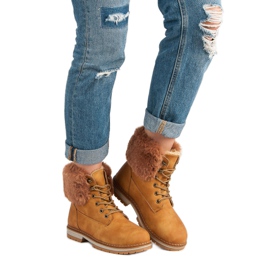 SDS Tevefogók szőrmével barna 1