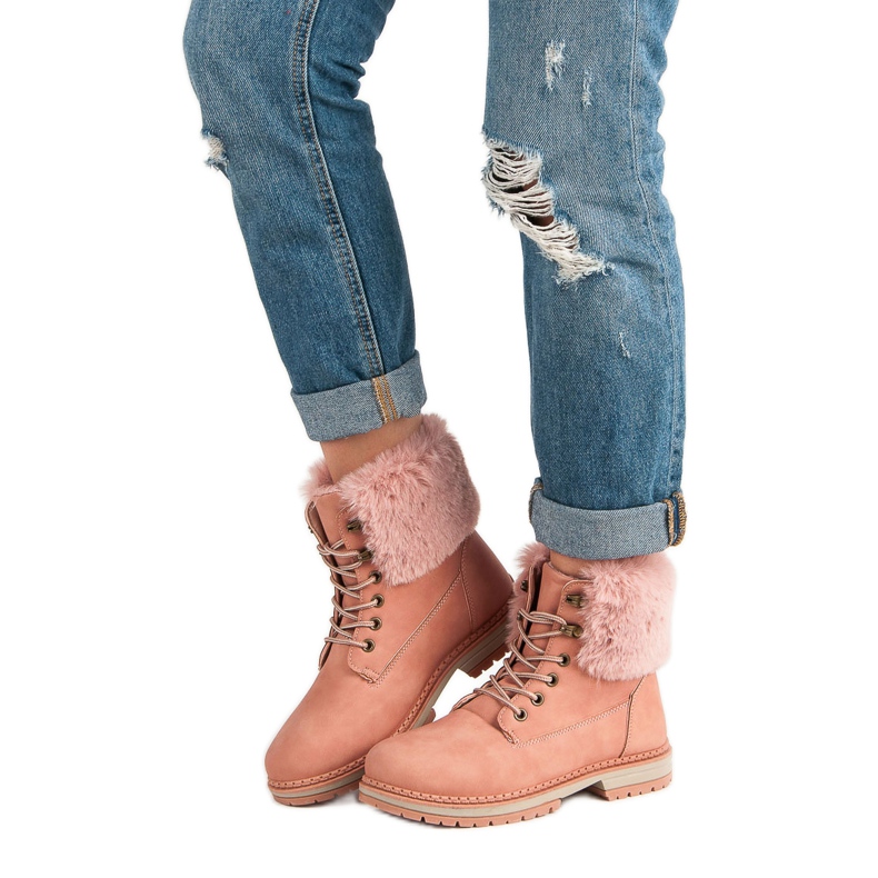 SDS Pink Trappers szőrmével rózsaszín 1 SDS Pink Trappers szőrmével rózsaszín 1