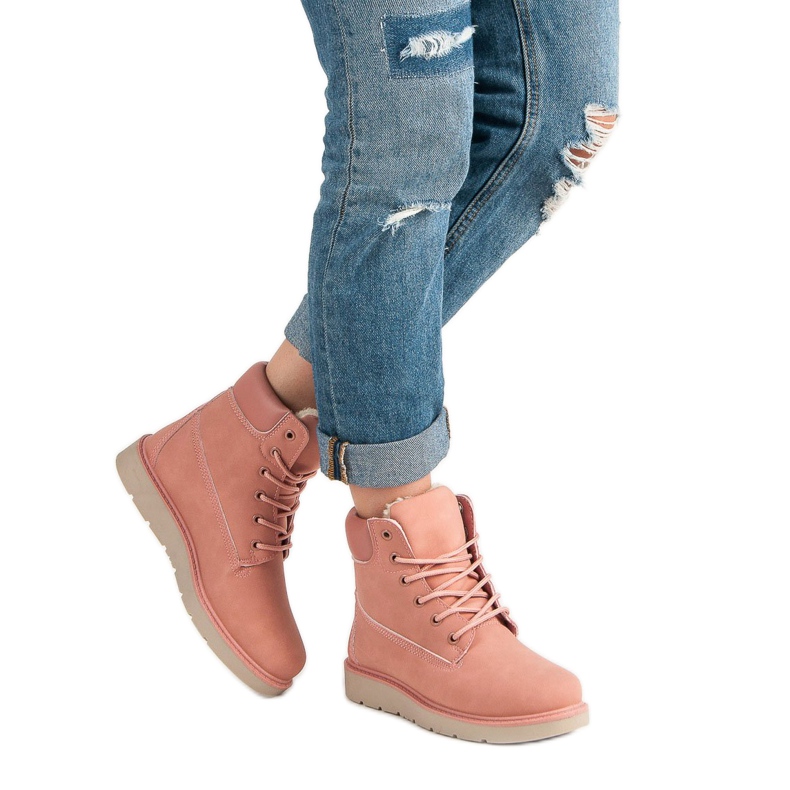 Trapperek a platformon rózsaszín 2