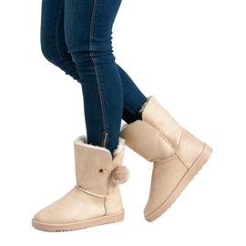 Mukluki Báránybőrrel barna 1 Mukluki Báránybőrrel barna 1