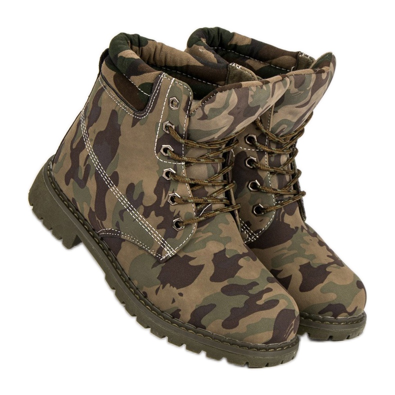 Queentina Moro Trappers zöld 1