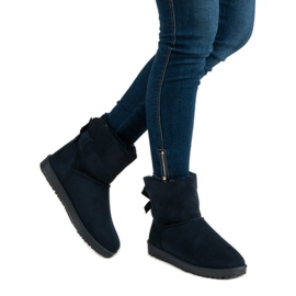 Queentina Tengerkék mukluki íjjal 2