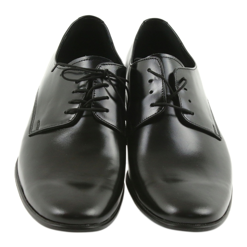 Klasszikus fekete bőr cipő TUR 231 4