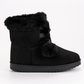 Divatos fekete Mukluki 2