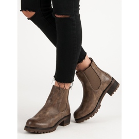 SDS Alkalmi Chelsea csizma barna 2