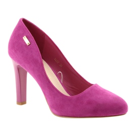 Sergio Leone Velúr cipő 1457 rózsaszín 1