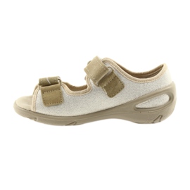 Befado gyermekcipő pu szandál 065X121 sárga 2