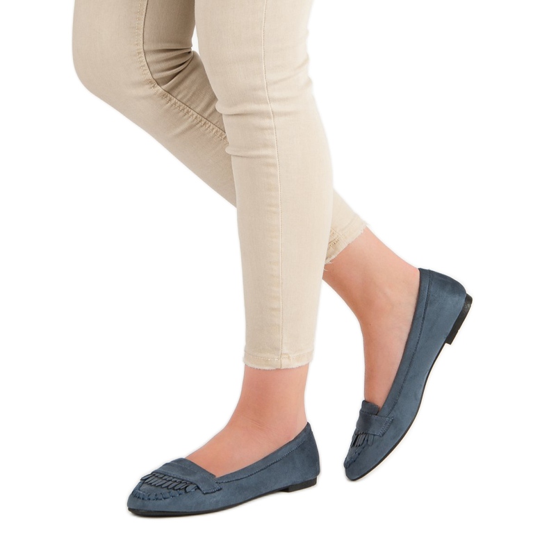 Small Swan Klasszikus sötétkék cipók 1