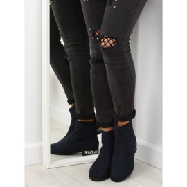 Navy blue csizma nőknek 168-176 Blue sötétkék 1