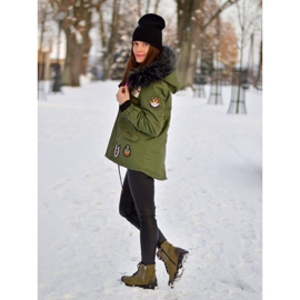 Stílusos khaki VINCEZA dolgozók zöld 1