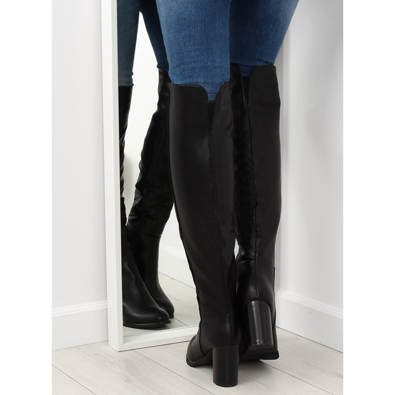 Fekete magassarkú 9206 Fekete 1