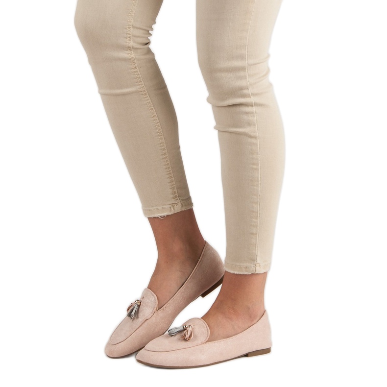 Small Swan Csillogó cipók rózsaszín 2