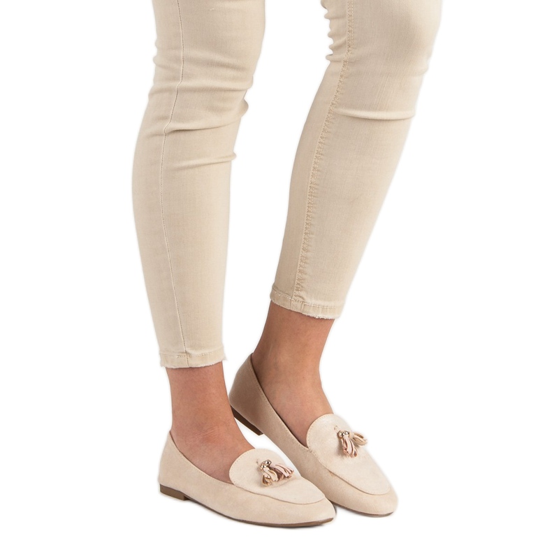 Small Swan Csillogó cipók rózsaszín 1