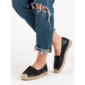 Small Swan Fekete klasszikus espadrillák 2 Small Swan Fekete klasszikus espadrillák 2