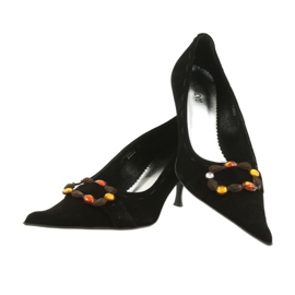 Bőr szivattyúk fekete 2