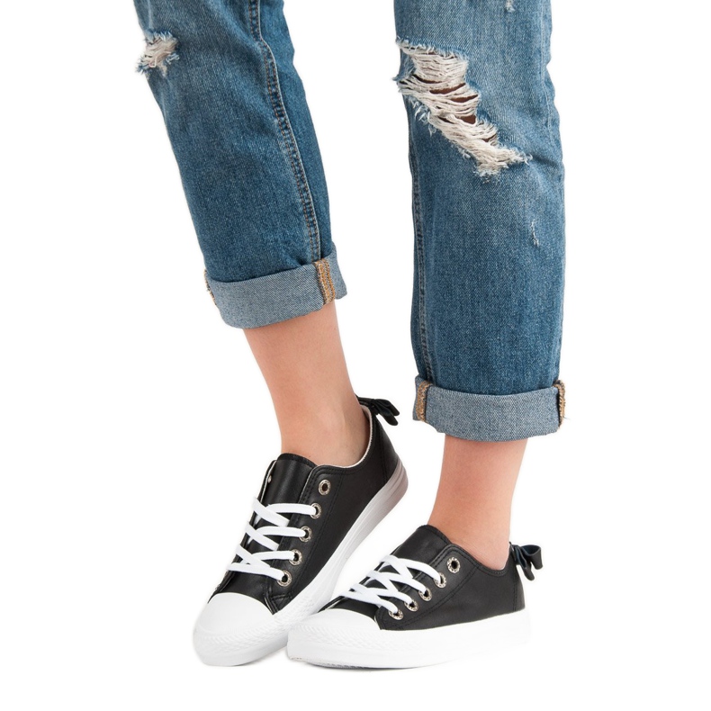 Fekete alacsony cipők 2