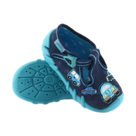 Befado papucs gyerekcipő 110P342 kék sötétkék 4