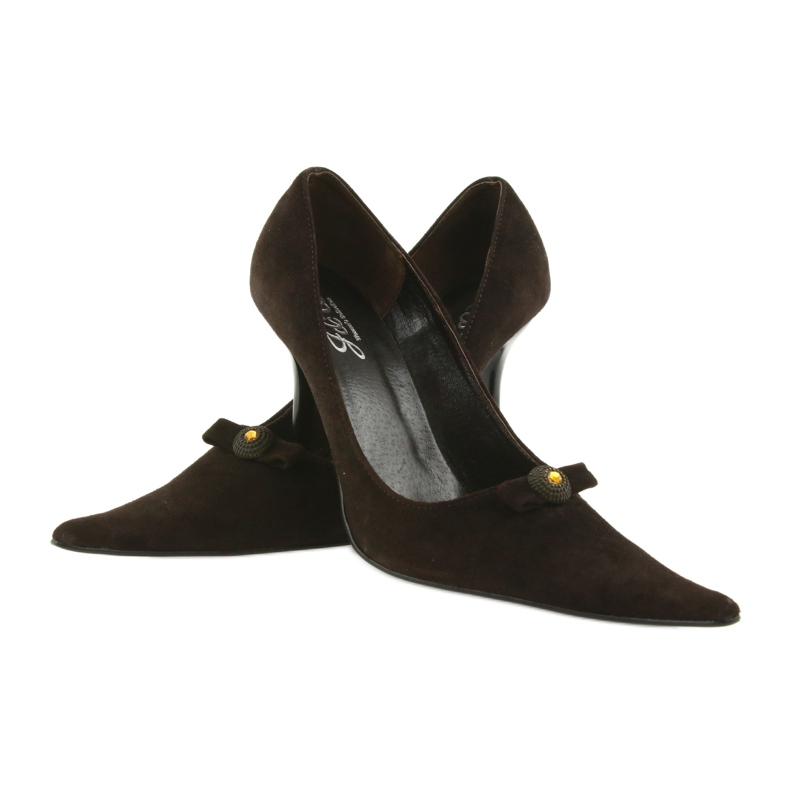 Bőr szivattyúk barna 3