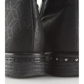 Női fekete csizma 228-PG Black II-GAT 1