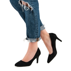 Vinceza csillogó szivattyúk fekete 1