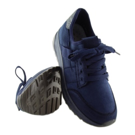 Navy blue sportcipő X-9733 Blue sötétkék 1