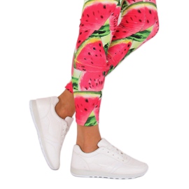 Fehér LR88082 Fehér sportcipő 2