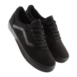Fekete Vans cipők B318-10 All Black 2