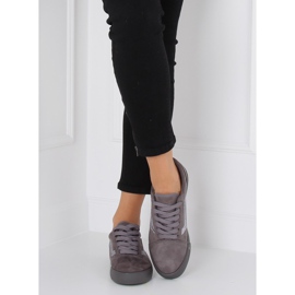 Szürke Vans cipők B318-10 Sötét szürke 1 Szürke Vans cipők B318-10 Sötét szürke 1