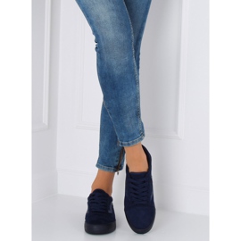 Navy blue Vans Cipők B318-10 Dark Blue sötétkék 2