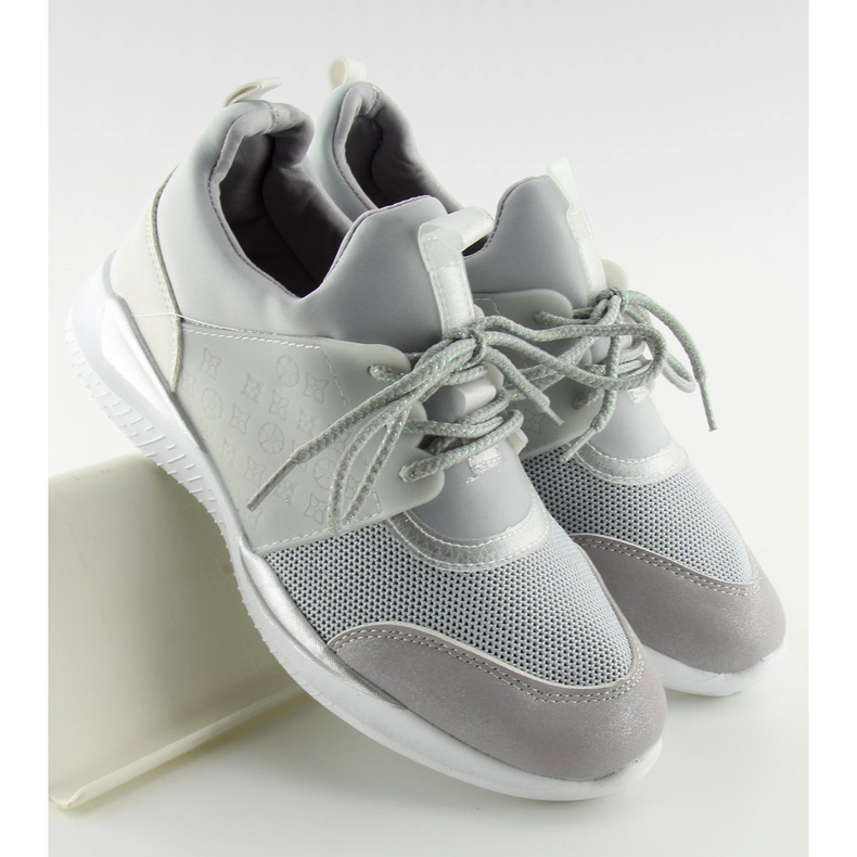 Ultra világos szürke sportcipő BY-069 Szürke 1