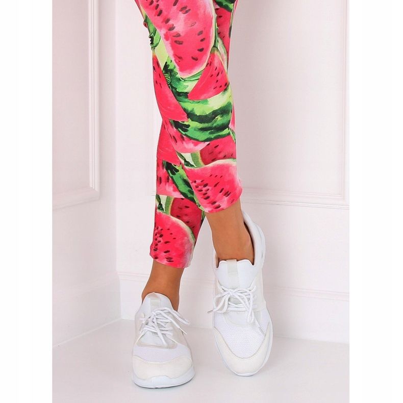 Ultra könnyű fehér BY-069 Fehér sportcipő 1