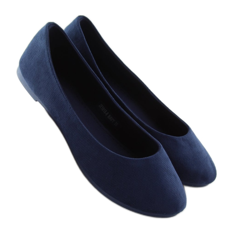 Női sötétkék balerinák JX1018 Navy 1