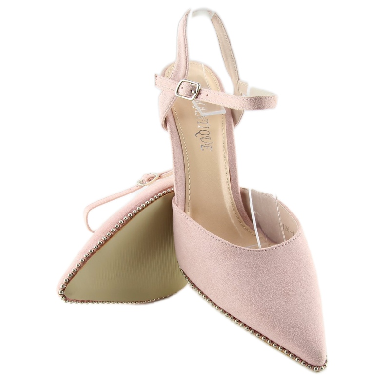 Rózsaszín szandál tűn J1126-1 Rózsaszín 2