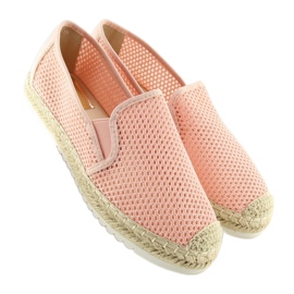Rózsaszín női espadrilles 6602 Pink 2