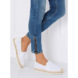 Fehér espadrilles nőknek 6602 Fehér 1 Fehér espadrilles nőknek 6602 Fehér 1