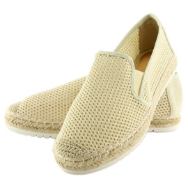 Bézs espadrilles nőknek 6602 Bézs 1