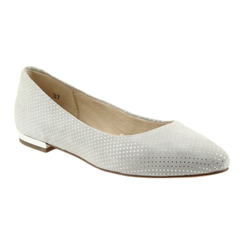 Caprice balerina cipő nőknek 22104 szürke 1