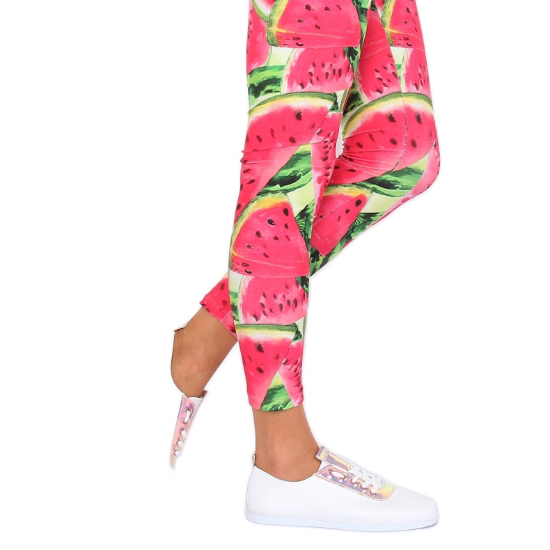 Fehér és rózsaszín cipők JX71P pezsgő hologrammal 1