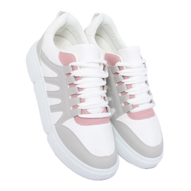 Fehér és szürke BL150P Szürke sportcipő 2