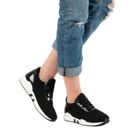 Divatos sportcipő fekete 2